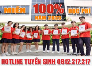 Tuyển sinh Lớp 10 THPT Sài Gòn và thông báo Miễn 100% học phí năm 2023